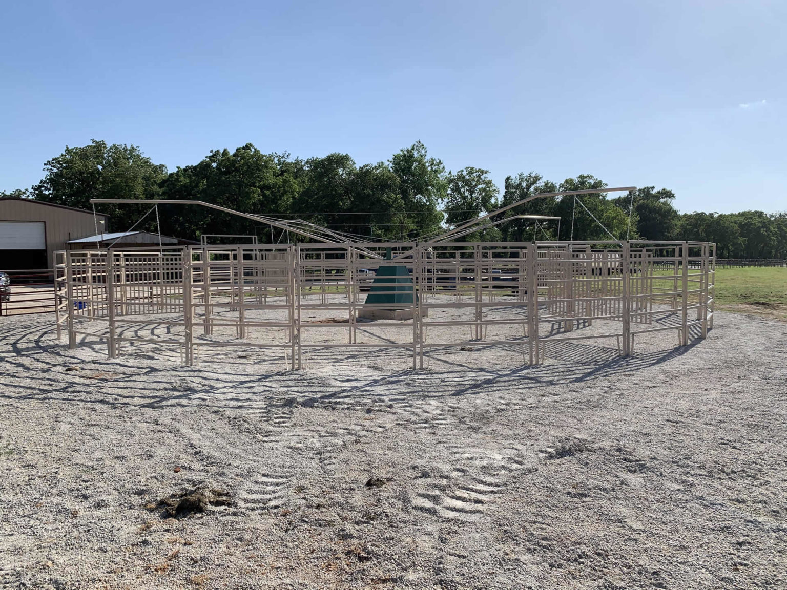 ProWalk Freestyle Walker 6 Horse Walker Kiser Ranch Development